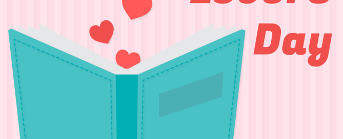 library lovers day graphic