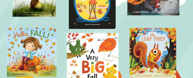 Image with six book covers titled "Fantastic Fall Reads."